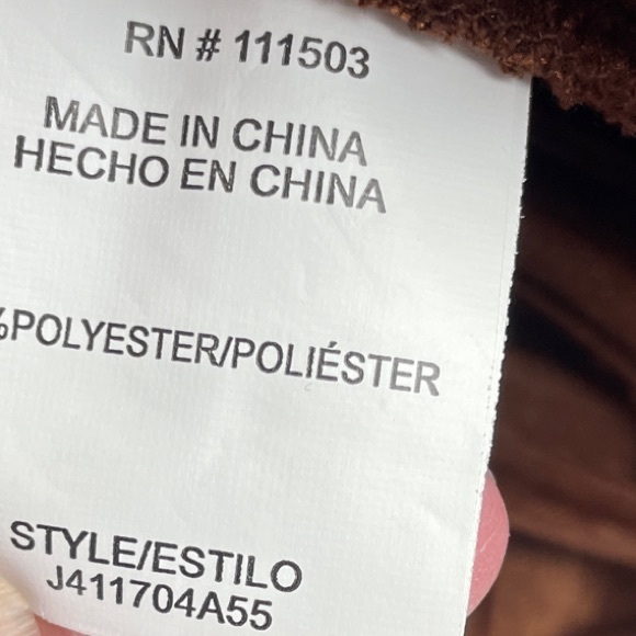 June & Hudson Elegant Copper Pleated Skirt Size M - Picture 7 of 7